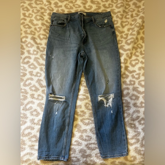 Abercrombie & Fitch High Rise Skinny Jeans size 33 - Picture 3 of 6